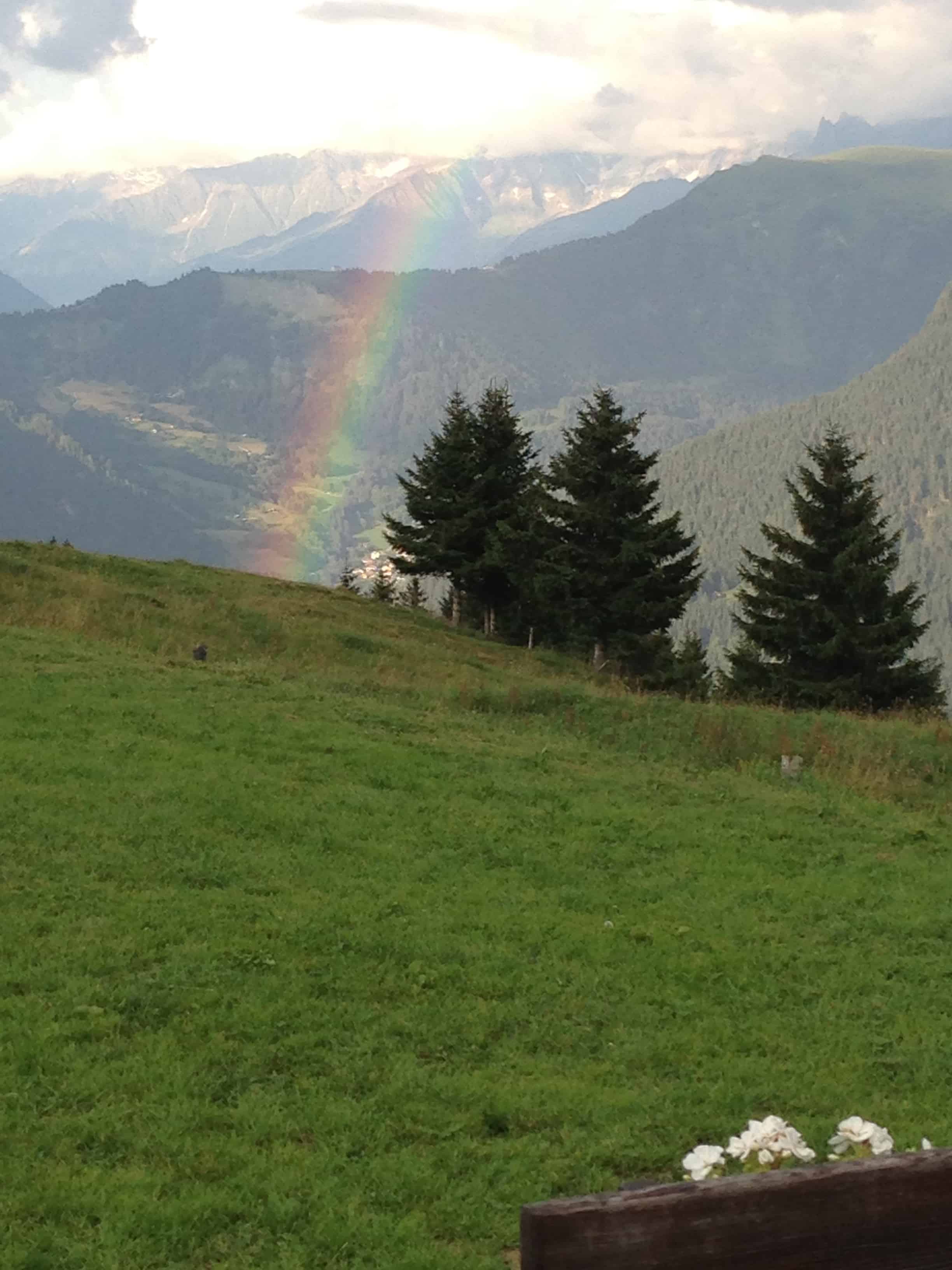 Paysage montagne Contamines - Montjoie